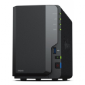 Synology Disk Station DS223 - NAS server - 2 bays - SATA 6Gb / s - RAID 0, 1, JBOD - RAM 2 GB - Gigabit Ethernet - iSCSI support