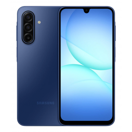Samsung Galaxy A17 5G - 5G smartphone - dual-SIM - RAM 4 GB / Internal Memory 128 GB - microSD slot - OLED display - 6.7" - 2340 x 1080 pixels (90 Hz) - 3x rear cameras 50 MP, 5 MP, 2 MP - front camera 13 MP - blue - 0