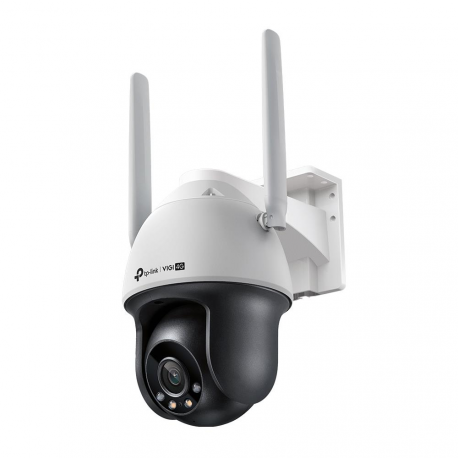 TP-Link VIGI C540-4G V1 - Network surveillance camera - pan  /  tilt - turret - outdoor - weatherproof - colour (Day&Night) - 4 MP - 2560 x 1440 - M12 mount - fixed focal - audio - wireless - 4G, LAN 10 / 100, LTE, WCDMA - H.264, H.265, H.265+, H.264+ - DC 12 V - 0