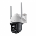 TP-Link VIGI C540-4G V1 - Network surveillance camera - pan  /  tilt - turret - outdoor - weatherproof - colour (Day&Night) - 4 MP - 2560 x 1440 - M12 mount - fixed focal - audio - wireless - 4G, LAN 10 / 100, LTE, WCDMA - H.264, H.265, H.265+, H.264+ - DC 12 V