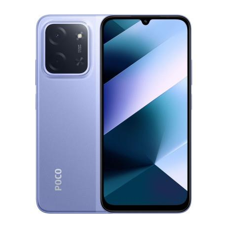 Xiaomi POCO C85 - 4G smartphone - dual-SIM - RAM 8 GB / Internal Memory 256 GB - microSD slot - 6.9" - 1600 x 720 pixels (120 Hz) - 2x rear cameras 50 MP - front camera 8 MP - purple - 0