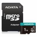 ADATA Premier Pro V30S - Flash memory card (SD adapter included) - 1 TB - A2  /  Video Class V30  /  UHS-I U3  /  Class10 - microSDXC UHS-I