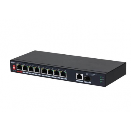 NET SWITCH 10PORT 8POE/PFS3110-8ET1GT1GF-96 DAHUA - 0