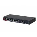 NET SWITCH 10PORT 8POE/PFS3110-8ET1GT1GF-96 DAHUA