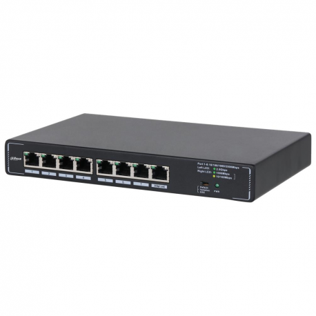 NET SWITCH 8P 10/100M/1G/2.5G/SMG1008 DAHUA - 0