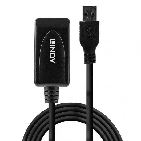 LINDY Active Extension Cable - USB extender - USB 3.0 - 9 pin USB Type A / 9 pin USB Type A - up to 5 m - 0