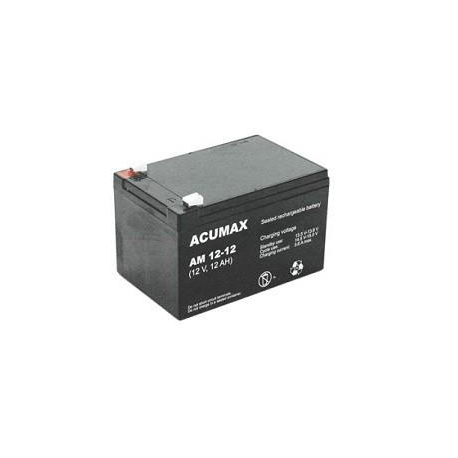 BATTERY 12V 12AH VRLA/AM12-12 ACUMAX EMU - 0