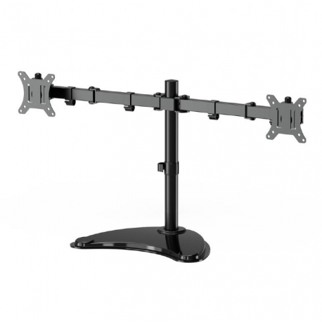 Gembird - Stand - for 2 LCD displays - steel, plastic - black - screen size: 13"-32" - desktop - 0