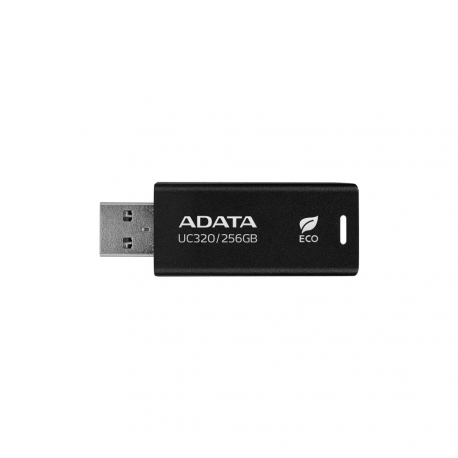 MEMORY DRIVE FLASH USB3.2 256G/BLACK UC320-256G-RBK/BK ADATA - 0