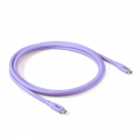 CABLE USB-C TO USB-C 2M/M/M PURPLE CAC-3004 CLUB3D