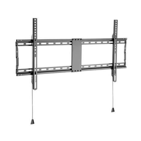 Gembird WM-90F-01 - Mounting kit (wall mount) - fixed - for flat panel - 70kg - lockable - steel - fine texture black - screen size: 43"-90" - 0