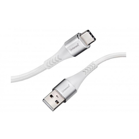 Intenso A315C - USB cable - USB (M) to 24 pin USB-C (M) - USB 2.0 - 20 V - 3 A - 1.5 m - white - 0