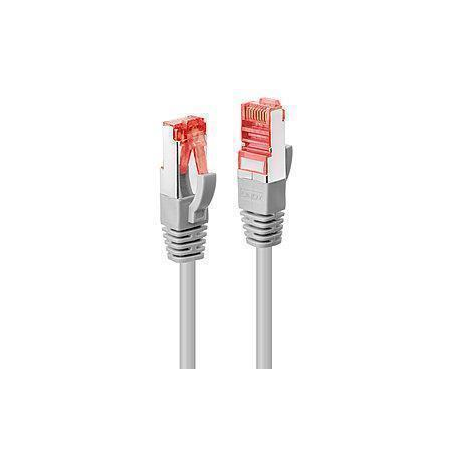 Lindy - Patch cable - RJ-45 (M) to RJ-45 (M) - 1 m - pairs in metal foil (PiMF) - CAT 6e - snagless - grey - 0