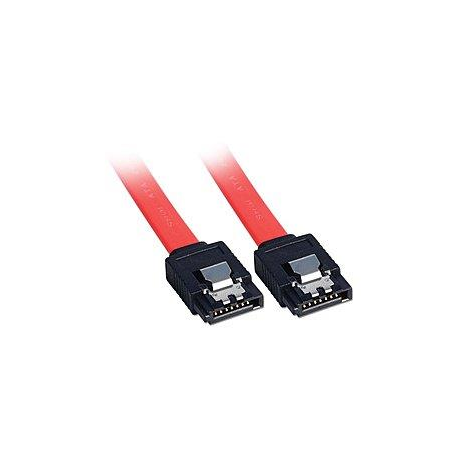 Lindy - SATA cable - Serial ATA 150 / 300 - SATA (F) to SATA (F) - 20 cm - latched - 0