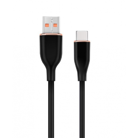 Cablexpert Premium - USB cable - USB (M) to 24 pin USB-C (M) - USB 2.0 - 2.1 A - 1.5 m - data & charge, molded - black - 0