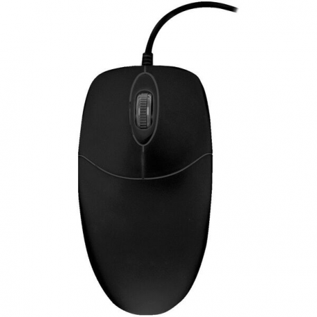 Active Key AK-PMJ1 Series CleanMouse - Mouse - ergonomic - right and left-handed - optical - 2 buttons - wired - USB - black - 1