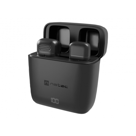 Natec | Microphone | GENESIS Radium 250 | Built-in microphone | Wired | Black - 0
