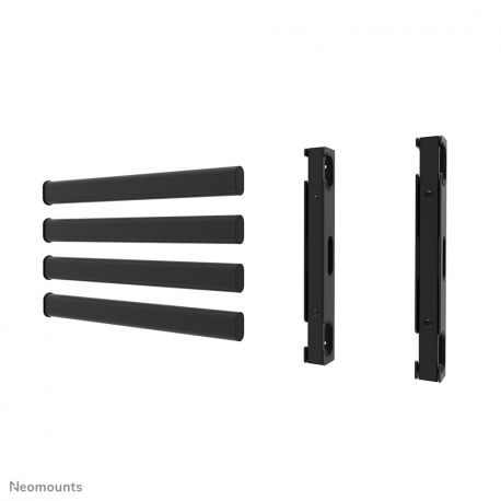 Neomounts - Mounting kit (VESA extension kit) - for flat panel - steel - black - display cart - 0
