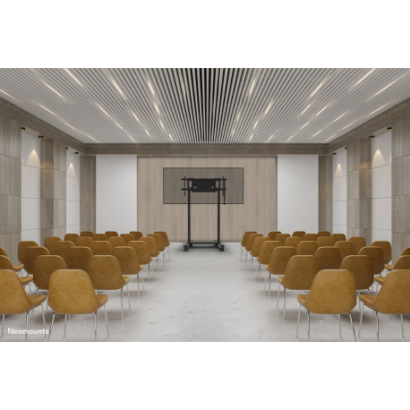 Neomounts - Mounting kit (VESA extension kit) - for flat panel - steel - black - display cart - 8