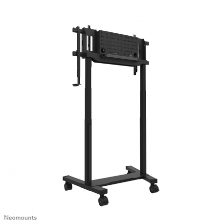 NEOMOUNTS MOVE LIFT XL MOTORISED MOBILE STAND INCL. STORAGE BOX, 10 CM. WHEELS FLOOR - VESA MAX 1200X600 - 2