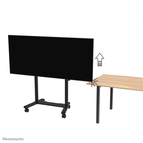 NEOMOUNTS MOVE LIFT XL MOTORISED MOBILE STAND INCL. STORAGE BOX, 10 CM. WHEELS FLOOR - VESA MAX 1200X600 - 8