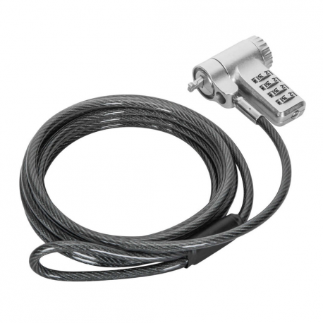 Targus DEFCON - Security cable lock - silver - 2 m - 6