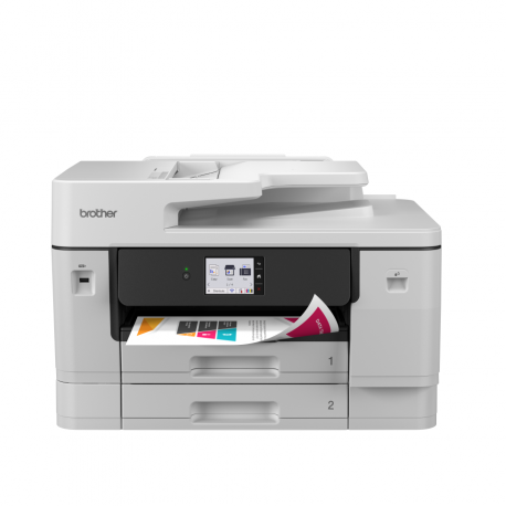 Brother MFC-J6960DW - Multifunction printer - colour - ink-jet - A3 (297 x 420 mm) (original) - A3 / Ledger (media) - up to 25 ppm (copying) - up to 31 ppm (printing) - 500 sheets - 33.6 Kbps - USB 2.0, LAN, Wi-Fi(n), USB 2.0 host - 0
