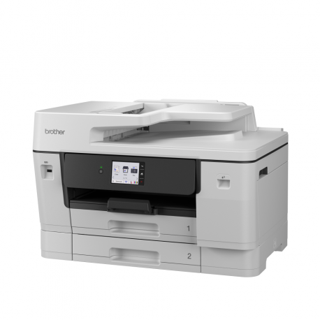 Brother MFC-J6960DW - Multifunction printer - colour - ink-jet - A3 (297 x 420 mm) (original) - A3 / Ledger (media) - up to 25 ppm (copying) - up to 31 ppm (printing) - 500 sheets - 33.6 Kbps - USB 2.0, LAN, Wi-Fi(n), USB 2.0 host - 1