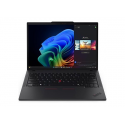 Lenovo ThinkPad T14 Gen 6 21QG - 180-degree hinge design - Intel Core Ultra 5 - 228V  /  up to 4.5 GHz - Win 11 Pro - Arc Graphics 130V - 32 GB RAM - 512 GB SSD TCG Opal Encryption 2, NVMe - 14" IPS 1920 x 1200 - Wi-Fi 7, Bluetooth - 5G upgradable - black - kbd: Nordic (Danish / Finnish / Norwegian / Swedish) - with 3 Years Lenovo Premier Support, CO2 Offset 0.5 ton (2nd Gen)