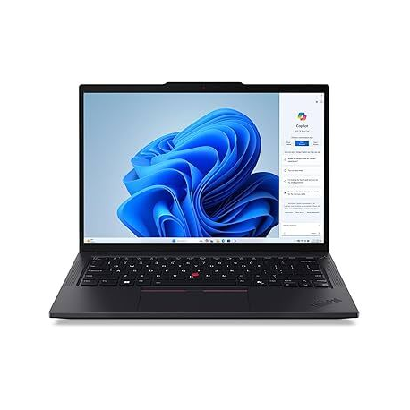 Lenovo ThinkPad T14 Gen 6 21QG - 180-degree hinge design - Intel Core Ultra 5 - 226V / up to 4.5 GHz - Win 11 Pro - Arc Graphics 130V - 16 GB RAM - 512 GB SSD TCG Opal Encryption 2, NVMe - 14" IPS 1920 x 1200 - Wi-Fi 7, Bluetooth - 5G upgradable - black - kbd: Nordic (Danish / Finnish / Norwegian / Swedish) - with 3 Years Lenovo Premier Support, CO2 Offset 0.5 ton (2nd Gen) - 0