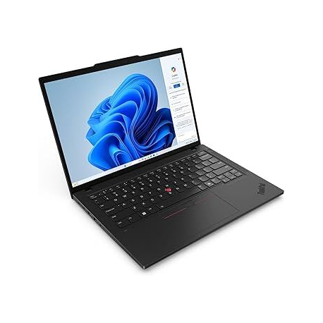 Lenovo ThinkPad T14 Gen 6 21QG - 180-degree hinge design - Intel Core Ultra 5 - 228V  /  up to 4.5 GHz - Win 11 Pro - Arc Graphics 130V - 32 GB RAM - 512 GB SSD TCG Opal Encryption 2, NVMe - 14" IPS touchscreen ThinkPad Privacy Guard 1920 x 1200 - Wi-Fi 7, Bluetooth - 5G upgradable - black - kbd: Nordic (Danish / Finnish / Norwegian / Swedish) - with 3 Years Lenovo Premier Support, CO2 Offset 0.5 ton (2nd Gen) - 1