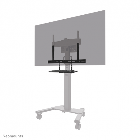Neomounts AV40-500BL - Mounting kit (mount bracket, keyboard shelf) - for keyboard / mouse - universal - black - screen size: 43"-110" - VESA-mountable - 0