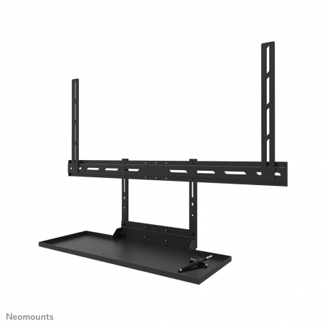 Neomounts AV40-500BL - Mounting kit (mount bracket, keyboard shelf) - for keyboard / mouse - universal - black - screen size: 43"-110" - VESA-mountable - 5