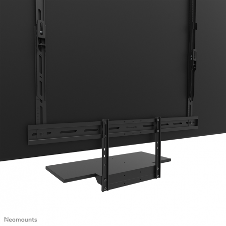 Neomounts AV40-500BL - Mounting kit (mount bracket, keyboard shelf) - for keyboard / mouse - universal - black - screen size: 43"-110" - VESA-mountable - 7