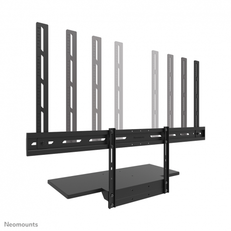 Neomounts AV40-500BL - Mounting kit (mount bracket, keyboard shelf) - for keyboard / mouse - universal - black - screen size: 43"-110" - VESA-mountable - 8