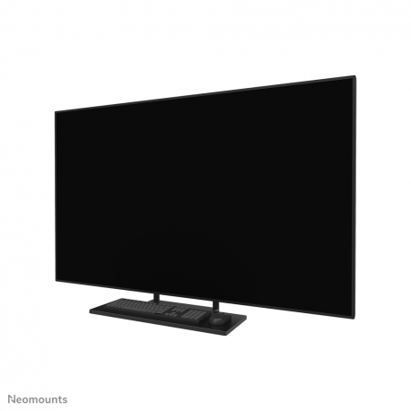 Neomounts AV40-500BL - Mounting kit (mount bracket, keyboard shelf) - for keyboard / mouse - universal - black - screen size: 43"-110" - VESA-mountable - 10