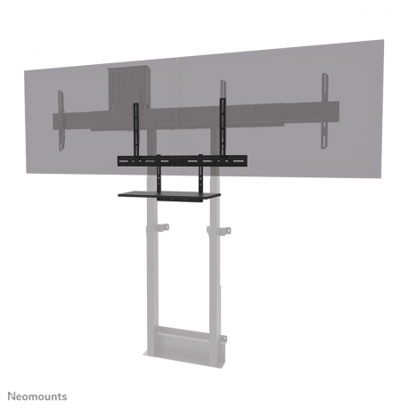 Neomounts AV40-500BL - Mounting kit (mount bracket, keyboard shelf) - for keyboard / mouse - universal - black - screen size: 43"-110" - VESA-mountable - 13