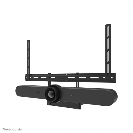 Neomounts AV60-500BL - Mounting kit (mount bracket, laptop shelf) - for video bar / laptop - universal - black - screen size: 43"-110" - VESA-mountable - 12
