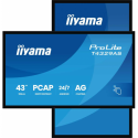 iiyama ProLite T4329AS-B1AG - 43" Diagonal Class (42.5" viewable) LED-backlit LCD display - digital signage - with touchscreen (multi touch) - 4K UHD (2160p) 3840 x 2160 - Direct LED - black (bezel), matte finish