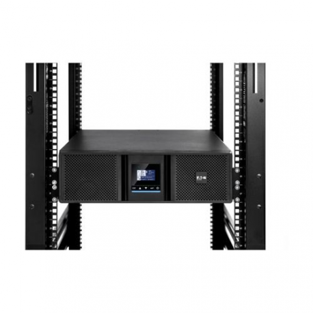 Eaton 9SX Gen2 9SX6KIRT3UG2 - UPS (rack-mountable) - AC 200 / 208 / 220 / 230 / 240 / 250 V - 6000 Watt - 6000 VA - 1-phase - 5 Ah - RS-232, USB - output connectors: 12 - PFC - 3U - 19" - black - 2