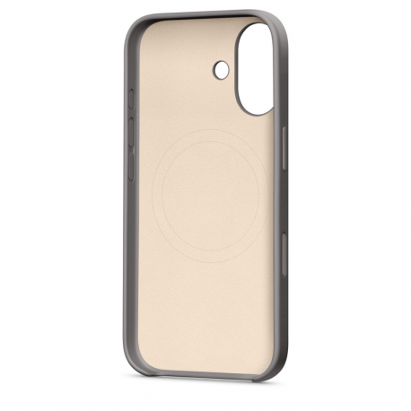 Beats - Back cover for mobile phone - MagSafe compatibility - polycarbonate - granite grey - for iPhone 17 - 1