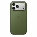 Apple - Back cover for mobile phone - MagSafe compatibility - TechWoven - green - for iPhone 17 Pro Max