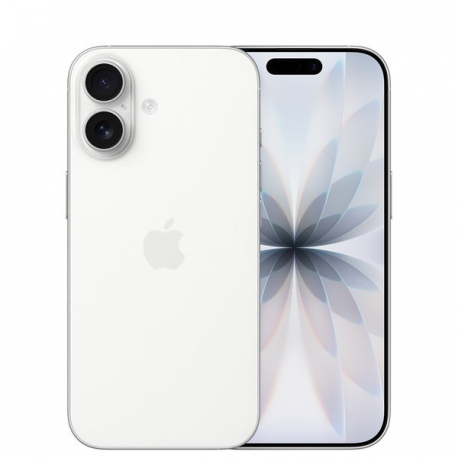 Apple iPhone 17 - 5G smartphone - dual-SIM  /  Internal Memory 256 GB - OLED display - 6.3" - 2622 x 1206 pixels (120 Hz) - 2x rear cameras 48 MP, 48 MP - front camera 18 Megapixel - white - 0