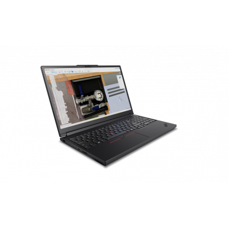 Lenovo ThinkPad P16 Gen 3 21RQ - Intel Core Ultra 7 - 255HX  /  up to 5.2 GHz - Win 11 Pro - RTX PRO 3000 Blackwell - 64 GB RAM - 1 TB SSD TCG Opal Encryption 2, NVMe, Performance - 16" IPS 1920 x 1200 - 2.5 Gigabit Ethernet - Wi-Fi 7, Bluetooth - black - kbd: Nordic - with 3 Years Lenovo Premier Support, CO2 Offset 0.5 ton (2nd Gen) - 11