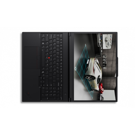 Lenovo ThinkPad P16 Gen 3 21RQ - Intel Core Ultra 7 - 255HX  /  up to 5.2 GHz - Win 11 Pro - RTX PRO 3000 Blackwell - 64 GB RAM - 1 TB SSD TCG Opal Encryption 2, NVMe, Performance - 16" IPS 1920 x 1200 - 2.5 Gigabit Ethernet - Wi-Fi 7, Bluetooth - black - kbd: Nordic - with 3 Years Lenovo Premier Support, CO2 Offset 0.5 ton (2nd Gen) - 21