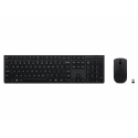 Lenovo Professional - Keyboard and mouse set - full size - wireless - Bluetooth, 2.4 GHz - QWERTY - Danish - grey - brown box