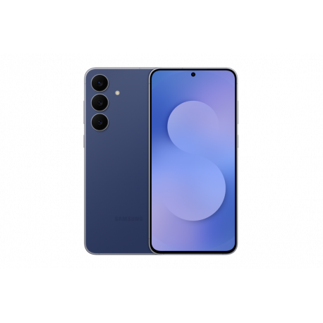Samsung Galaxy S25 FE - 5G smartphone - dual-SIM - RAM 8 GB  /  Internal Memory 128 GB - OLED display - 6.7" - 2340 x 1080 pixels (120 Hz) - 3x rear cameras 50 MP, 12 MP, 8 MP - front camera 12 MP - navy - 0