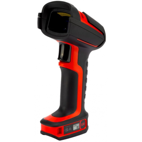 Granit Ultra RS232 Kit: Cordless, Bluetooth, Rugged, 1D/2D, Extreme Long Range, Vibrator, Contact Charging, Red Scanner 2105IXL - 0