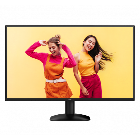AOC Basic-line Q27B35S3 - LED monitor - 27" - 2560 x 1440 QHD @ 120 Hz - IPS - 300 cd / m² - 1500:1 - 1 ms - HDMI, DisplayPort - speakers - black - 2