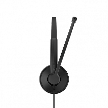 EPOS IMPACT 100 Series - Headset - on-ear - wired - USB-A, USB-C - black - Certified for Microsoft Teams - 13